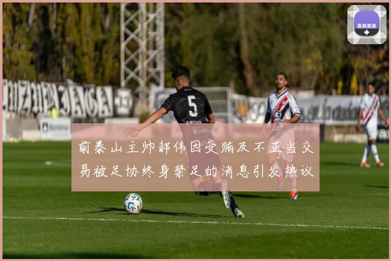 前泰山主帅郝伟因受贿及不正当交易被足协终身禁足的消息引发热议